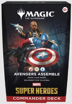 CARTES MAGIC OF THE GATHERING - MTG MARVEL SUPER HEROES COMMANDER - AVENGERS ASSEMBLE (EN)